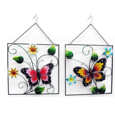 Customisable Butterfly Metal Frame Wall Decor