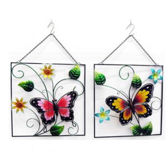 Customisable Butterfly Metal Frame Wall Decor