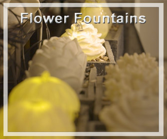 Fontaines de fleurs